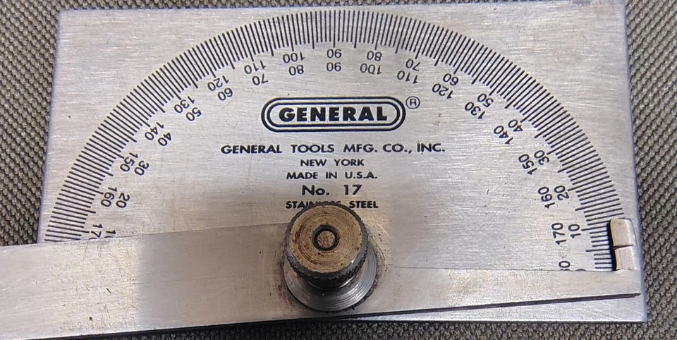 🗽 GENERAL NO 17 PROTRACTOR - Image 3 of 4