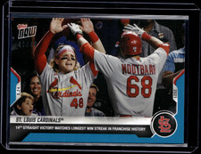 St. Louis Cardinals - 2021 MLB Topps Now #853 Blue 41/49 Parallel