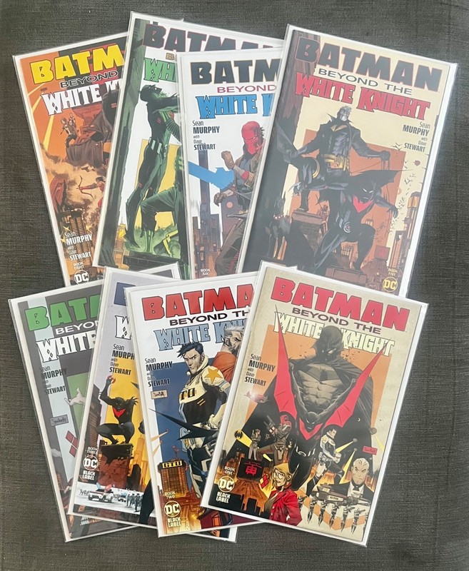 Batman Beyond the White Knight #1-8 First Prints Sean Murphy (2019) NM
