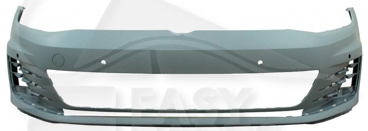 Pare-choc avant neuf Golf 7 GTI anti-fissure sans trou lave-phare pour phase 1