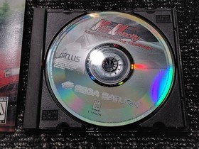 High Velocity Sega Saturn Game disc and manual only with Registration Card