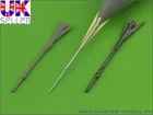 MASTER AM-32048 MiG 29 FULCRUM PITOT TUBE (TO ALL VARIANTS) GWH REVELL TRUMPETER