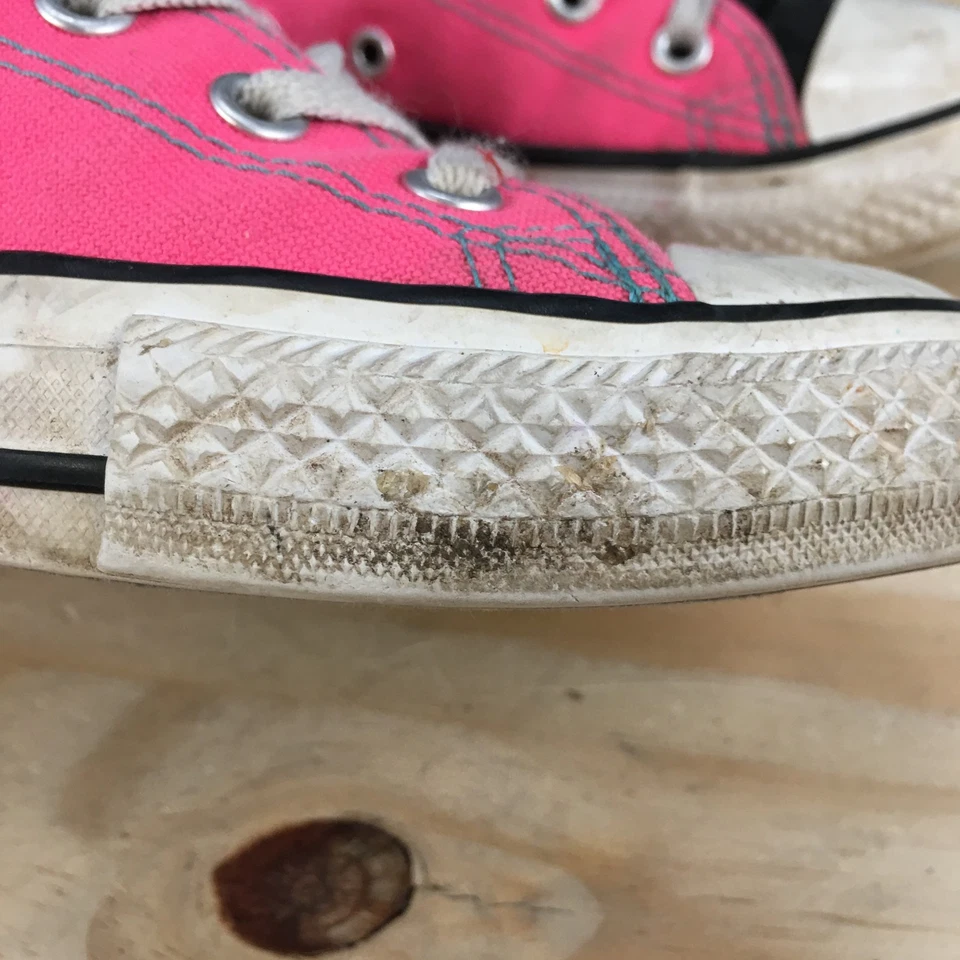 Converse Zapatos Junior 2 Chuck Taylor All Star Tenis Rosa Lona Bajo 654226F Foto 4 de 4