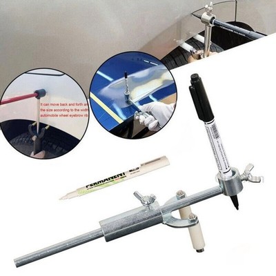 1x Auto Dellen Reparatur Radlauf Karosserielinie Markierungswerkzeuge Bereich 0cm-20cm