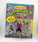 TMNT Ninja Turtles SHREDDER WACKY ACTION 1990 Vintage MOC Playmates Unpunched