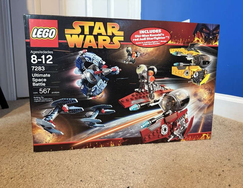 LEGO Star Wars 7283 Ultimate Space Battle 567pc Sealed in box