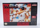 Cal Ripken Jr. Baseball - Nintendo Super SNES - Complete - NTSC-U/C US USA