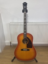 2013 Epiphone Electro Acoustic Guitar FT-79 VC Texan, Excellent