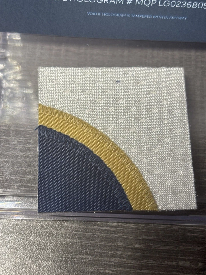 MARSHALL FAULK GAME USED WORN PATCH NFL COA HOLOGRAM HOF RAMS RUNNING BACK - Image 2 of 3