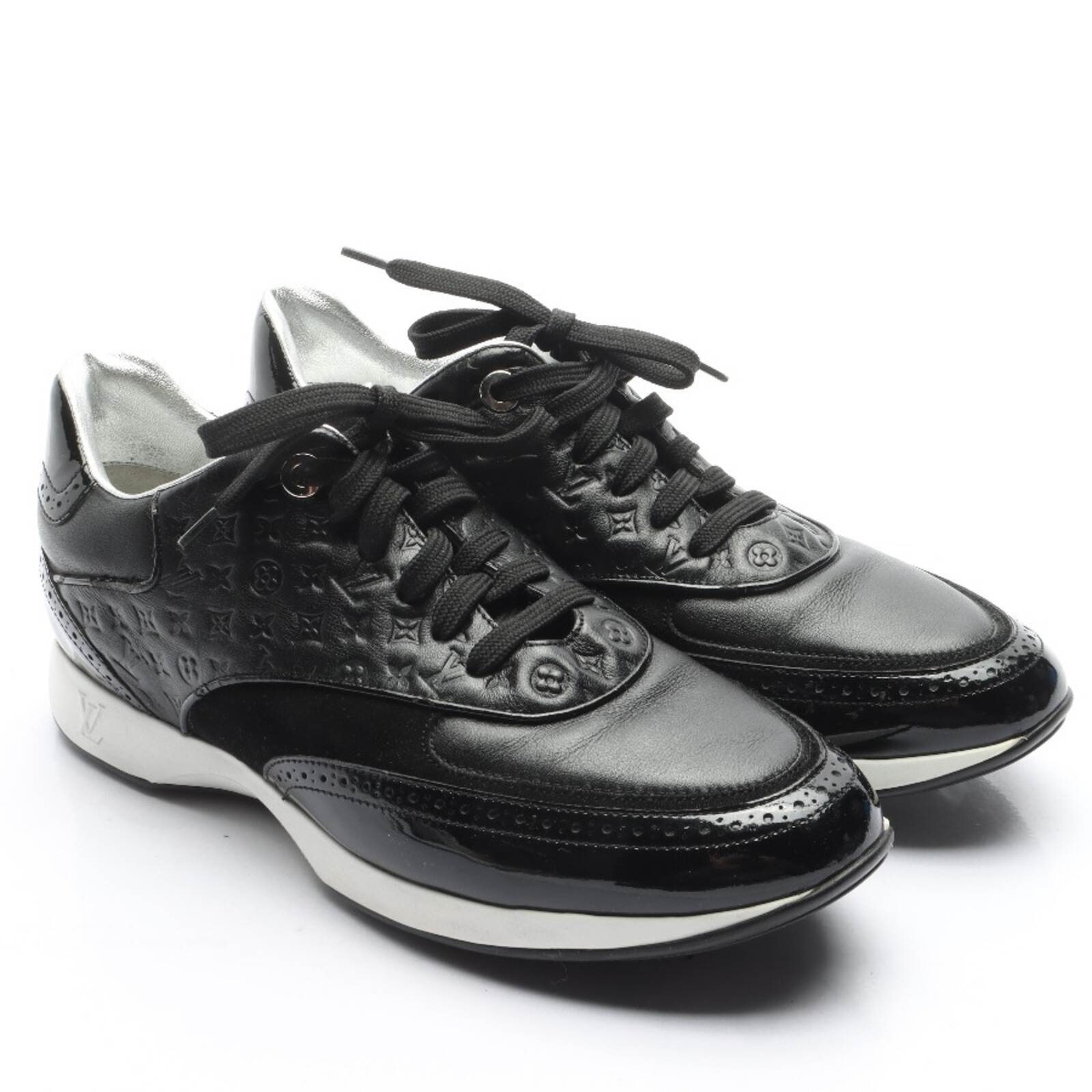 Sneaker Louis Vuitton Schwarz Wei 375 EUR 107690₽