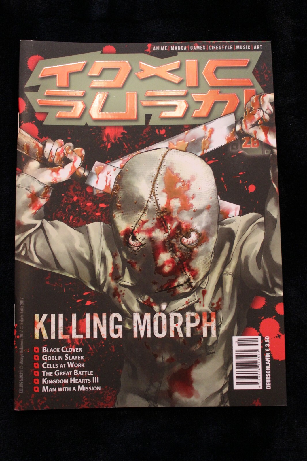 Toxic Sushi Nr.28 Anime Manga Games Lifestyle Music Art