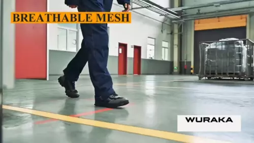 【Heavy Duty】Mens Work Boots Safety Shoes Steel Toe Cap Sneakers Lightweight - Imagen 3 de 41