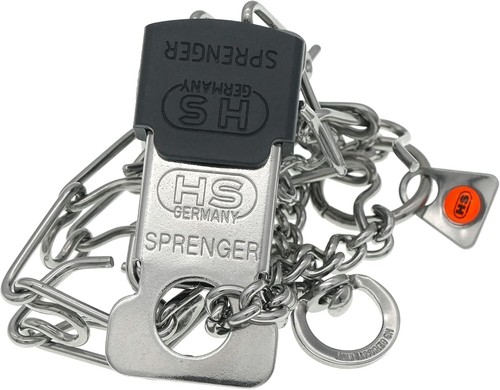 Premium Stainless Steel Dog Collar with Quick Release ClicLock Buckle - 16in - Picture 6 of 11