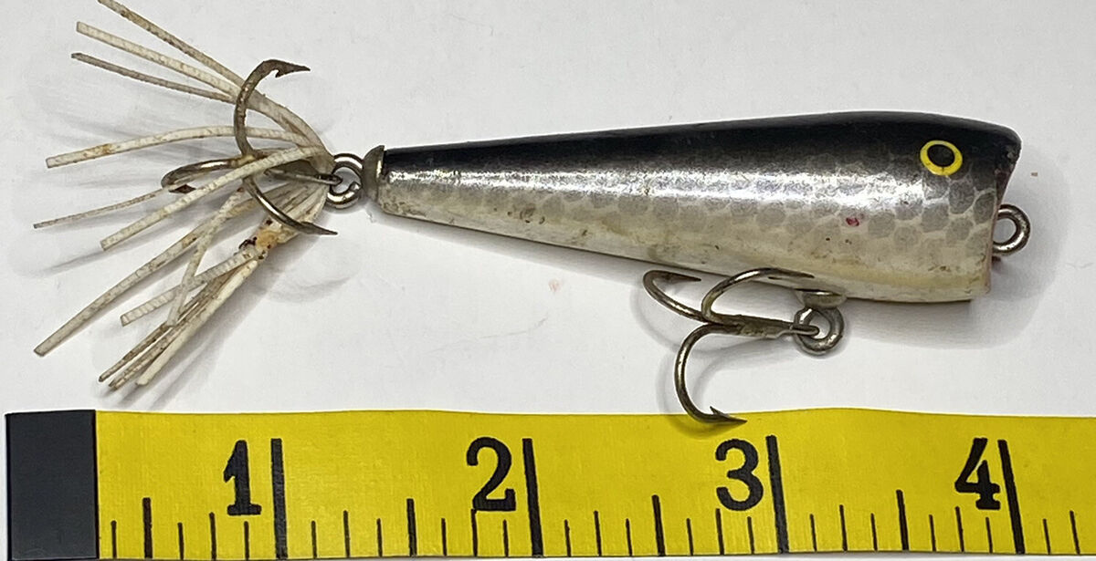 Vintage Wooden Fishing Lure Topwater Popper RARE | eBay Vintage Wooden Fishing Lure Topwater Popper RARE | eBay