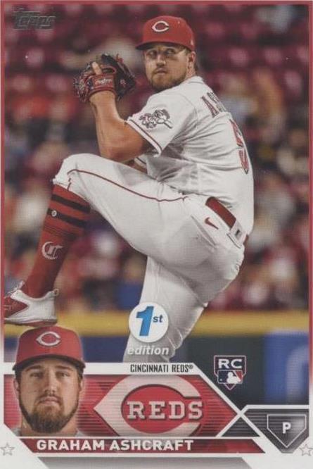 2023 Topps Series 1 1st Edition - Graham Ashcraft #214 - 1 of 1