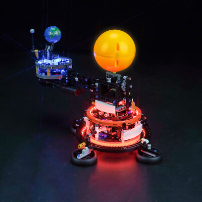 LED Licht Kit für LEGO Technic Planet Earth and Moon in Orbit 42179 (Standard)