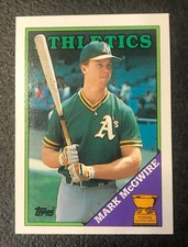 mark mcgwire allstar rookie card topps