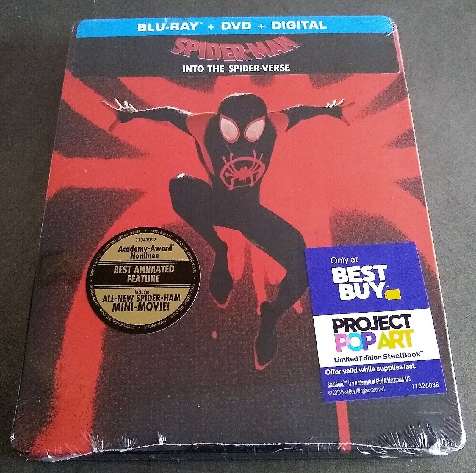 Spider-Man: Into the Spider-Verse (Blu-Ray DVD )