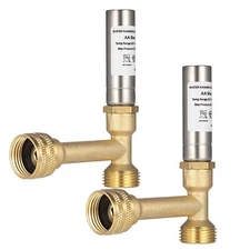 2 Pack Water Hammer Arrestor Washing Machine 3/4 Absorb Shock And Reduce Noise