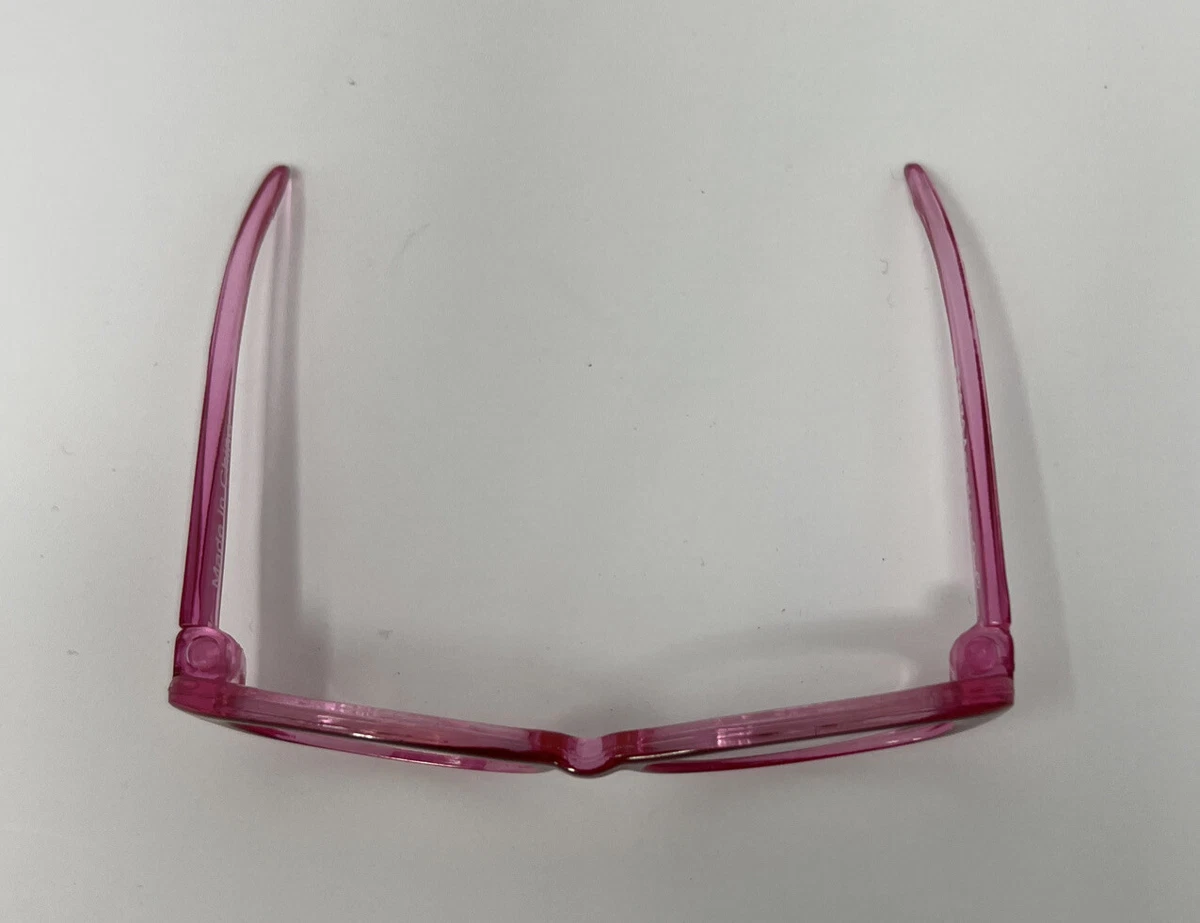 Pink plastic glasses hotsell