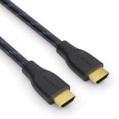 HDMI Kabel Premium Zertifiziert High Speed Ethernet 4K UltraHD 3D FullHD HDR 1m