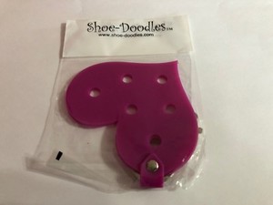 Pink-Heart-Shoe-Doodle-Key-Chain-that-can-hold-Shoe-Doodle-Charms-PSC808