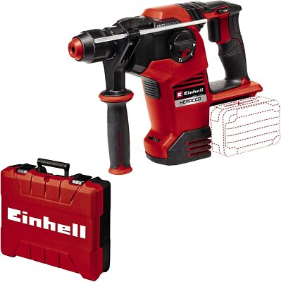Einhell Akku Bohrhammer Herocco 36/28 Solo 36V 3,2J Koffer PXC SDS Plus 29 Nm 