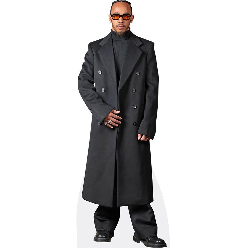 Lewis Hamilton (Black Coat) mini formato