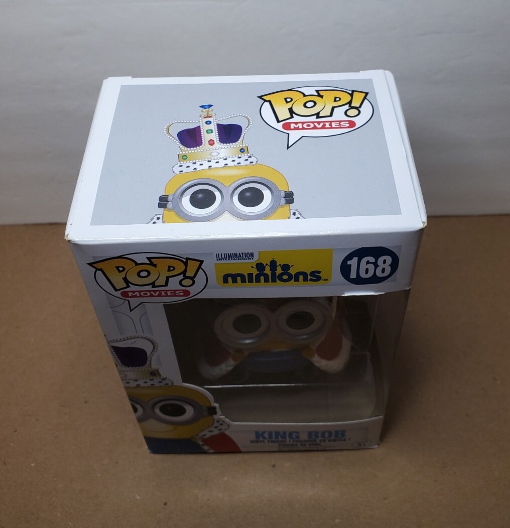 FUNKO ファンコ POP ミニオン キングボブ Amazon.com: Funko POP Movies: Minions Figure, Minion King