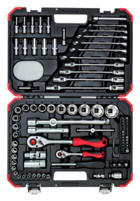 GEDORE 3300062 92-Piece Socket set 1/4+1/2 92pcs