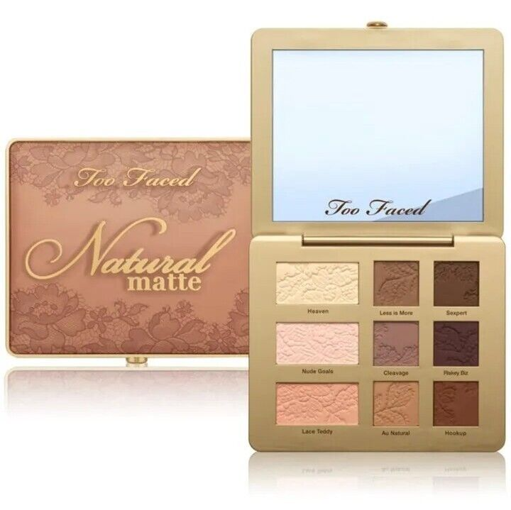 Too Faced Natural Matte Eye Shadow Palette - Neutral Shades - NEW
