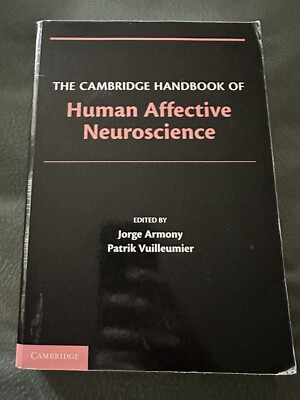 The Cambridge Handbook of Human Affective Neuroscience 2013, Paperback EXCELLENT