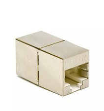 Cat6A RJ45 Network LAN Ethernet 10G STP Shielded Keystone Jack Inline Coupler
