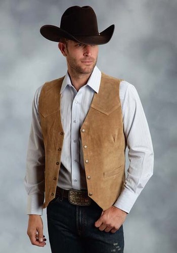 roper vest mens