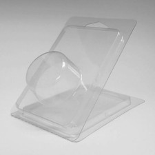 24 - 8"x 4.75"x 1.5" Clamshell Packaging Clear Plastic Blister Pack Retail