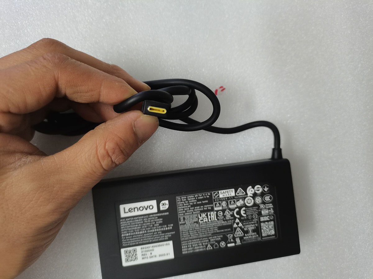 Lenovo 純正 140W USB-C ACアダプター 電源 20V 7A Amazon.com: 20V 7A 140W USB C Charger Adapter for Lenovo