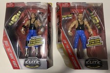 WWE Mattel Custom Hart Foundation -Bret Hart & Jim Neidhart - Elite 43 OPEN BOX