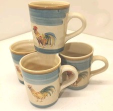 4 Mug Cup Set Ocean Dream Rooster EVERYDAY GI...