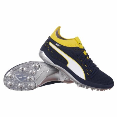 Damen Herren Puma evoSpeed NetFit Sprint 2 Spikes Turnschuhe Sprint Laufen Schuh