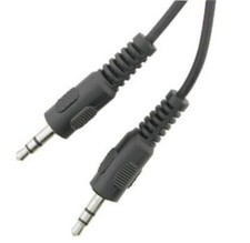 3.5mm Stereo Male to Male Super Shielded Audio Extension Cable Wire Plug 25 ft.