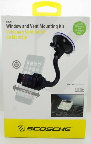 Montaje de ventana estilo GPS Scosche IPH3GR para iPhone y iPod - Imagen 3 de 4