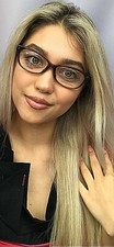 New FENDI 53mm Tortoise Women's Eyeglasses Frames Italy
