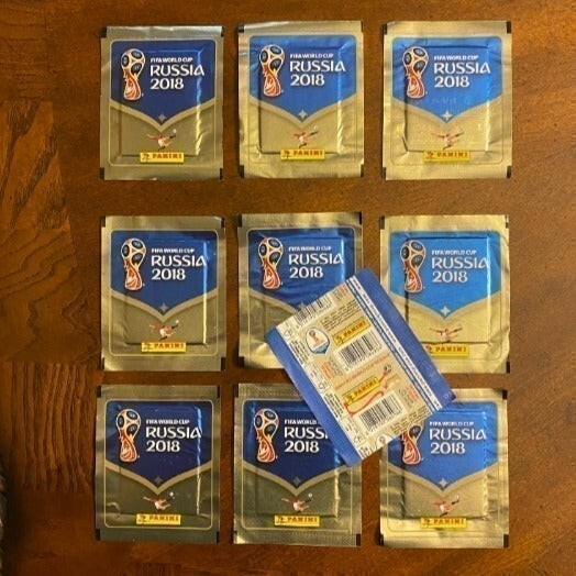 (10x) NEW 2018 Panini World Cup Russia Sticker Packs Lot - Mbappe ...