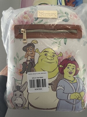 Shrek, donkey, Fiona, Puss In Boots Cat Floral Multicolor  display picture 3