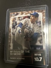 2020 Topps Warriors of the Diamond Gold 9/50 Sandy Koufax #WOD-24 HOF LA DODGERS