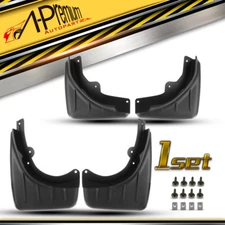 A-Premium 4pcs Front&Rear Splash Guards Mud Flaps for Porsche Cayenne 2008-2010