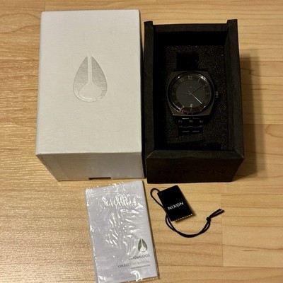Nixon The Monopoly Own It Gunmetal Purple Stainless Surf Men's
