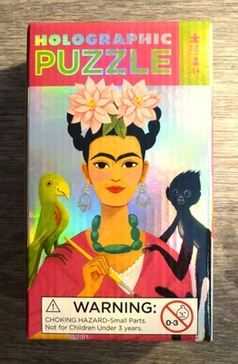 Frida Kahlo 50 Piece Holographic Puzzle 2022 Crocodile Creek Sealed