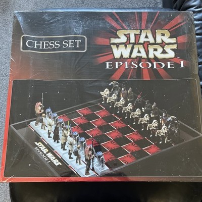 Star Wars Episode 1 Schachspiel brandneu in versiegelter Verpackung