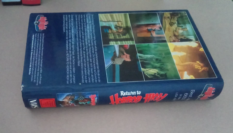 VHS Kassette - Return to Horror High - Hartbox - keine Brüche in Top Zustand! - Bild 2 von 4